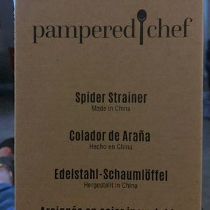 Pampered Chef Spider strainer